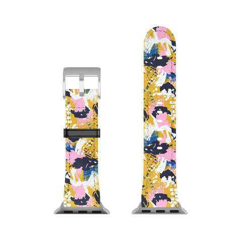Marta Barragan Camarasa ABSTRACT BRUSHSTROKES 02 Apple Watch Band