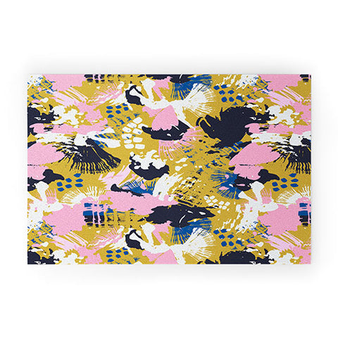 Marta Barragan Camarasa ABSTRACT BRUSHSTROKES 02 Welcome Mat