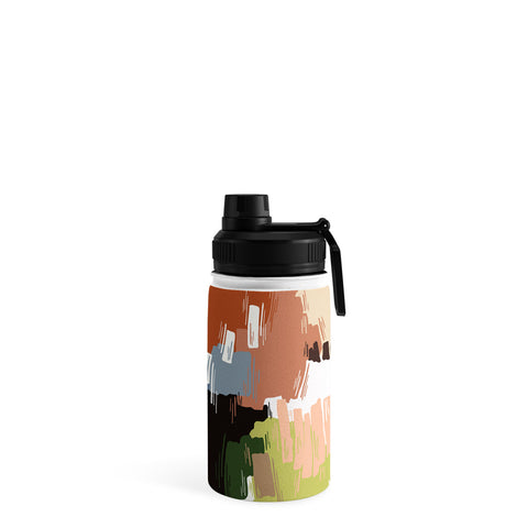 Marta Barragan Camarasa Abstract colors nature B Water Bottle