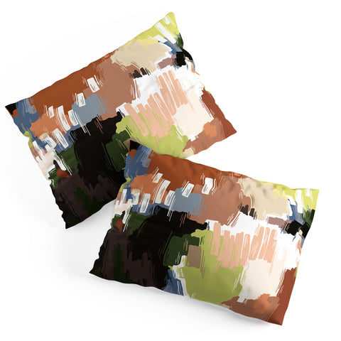 Marta Barragan Camarasa Abstract colors nature B Pillow Shams
