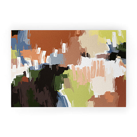 Marta Barragan Camarasa Abstract colors nature B Welcome Mat