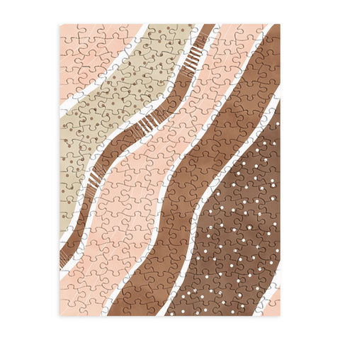 Marta Barragan Camarasa Abstract dune strokes I Puzzle