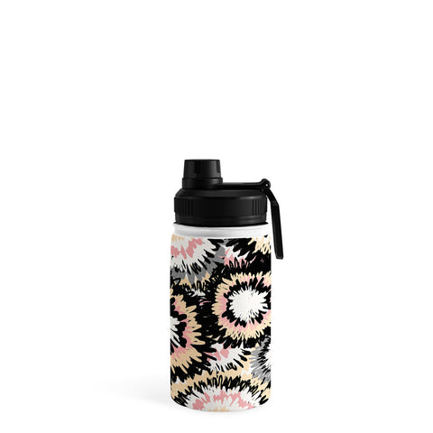 Marta Barragan Camarasa Abstract flowers mosaic Water Bottle