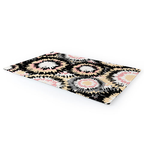 Marta Barragan Camarasa Abstract flowers mosaic Area Rug