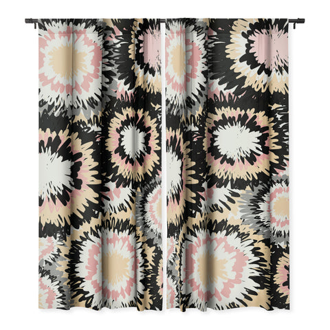 Marta Barragan Camarasa Abstract flowers mosaic Blackout Non Repeat