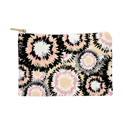 Marta Barragan Camarasa Abstract flowers mosaic Pouch