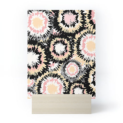 Marta Barragan Camarasa Abstract flowers mosaic Mini Art Print