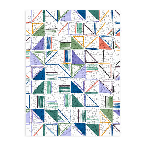 Marta Barragan Camarasa Abstract forms of lines 78T Puzzle