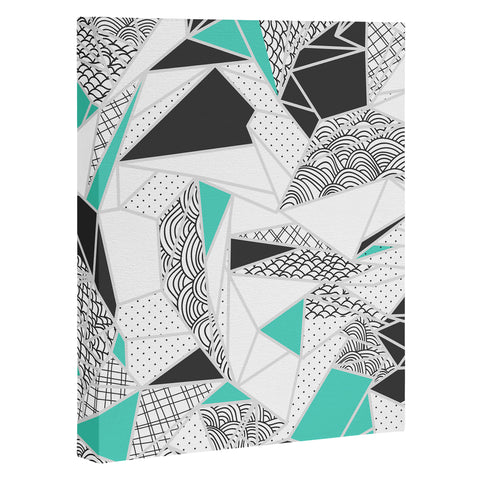 Marta Barragan Camarasa Abstract geometric shapes Art Canvas