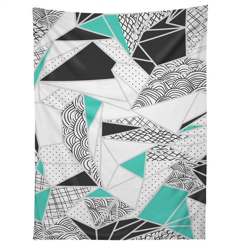 Marta Barragan Camarasa Abstract geometric shapes Tapestry