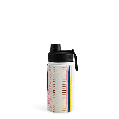 Marta Barragan Camarasa Abstract Geometric Strokes I Water Bottle
