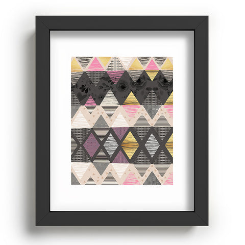 Marta Barragan Camarasa Abstract geometric textures Recessed Framing Rectangle