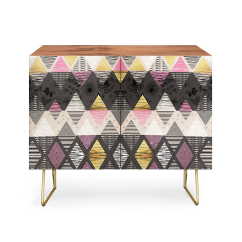 Marta Barragan Camarasa Abstract geometric textures Credenza