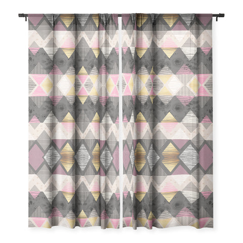 Marta Barragan Camarasa Abstract geometric textures Sheer Non Repeat