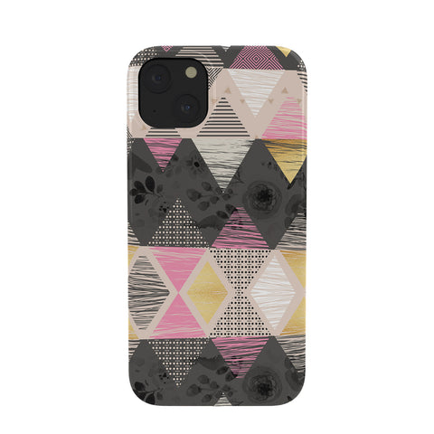 Marta Barragan Camarasa Abstract geometric textures Phone Case