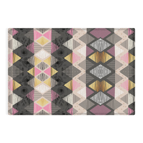 Marta Barragan Camarasa Abstract geometric textures Outdoor Rug