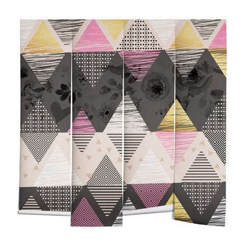 Marta Barragan Camarasa Abstract geometric textures Wall Mural
