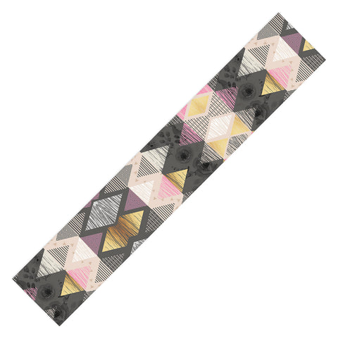 Marta Barragan Camarasa Abstract geometric textures Table Runner
