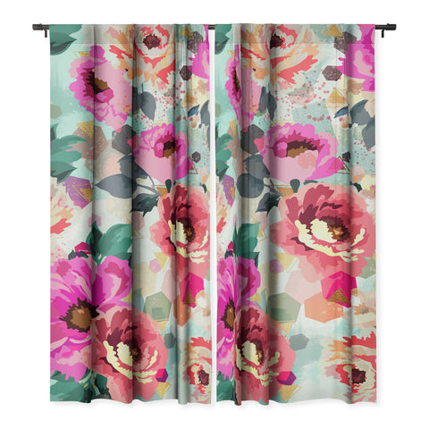 Marta Barragan Camarasa ABSTRACT GEOMETRICAL FLOWERS Blackout Non Repeat