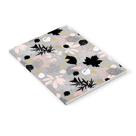 Marta Barragan Camarasa Abstract maple leaves autumn Notebook