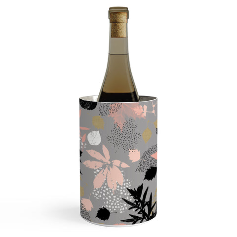 Marta Barragan Camarasa Abstract maple leaves autumn Wine Chiller
