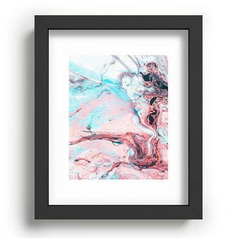 Marta Barragan Camarasa Abstract marbled saturated Recessed Framing Rectangle