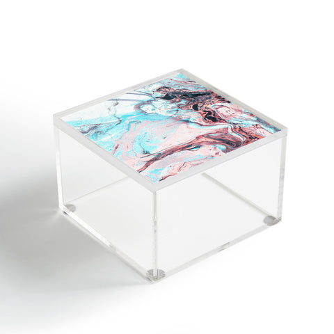 Marta Barragan Camarasa Abstract marbled saturated Acrylic Box