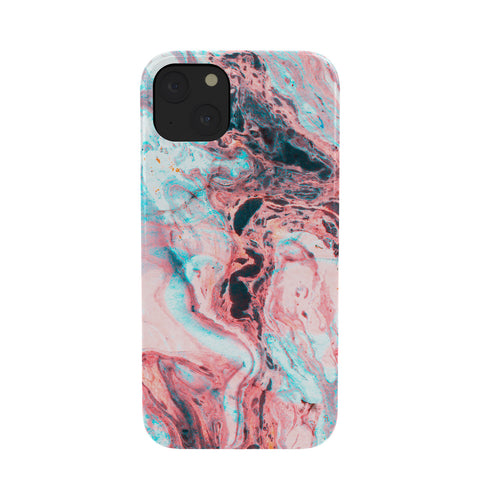 Marta Barragan Camarasa Abstract marbled saturated Phone Case