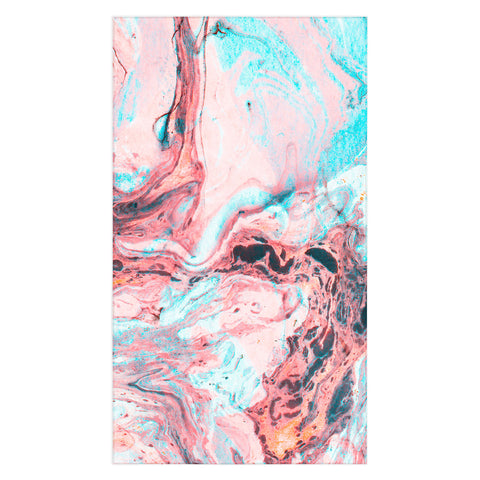 Marta Barragan Camarasa Abstract marbled saturated Tablecloth