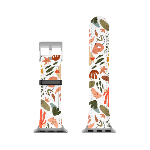 Marta Barragan Camarasa Abstract modern nature shapes Apple Watch Band