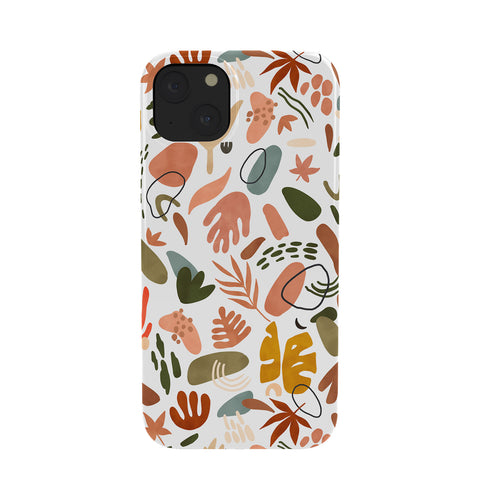 Marta Barragan Camarasa Abstract modern nature shapes Phone Case