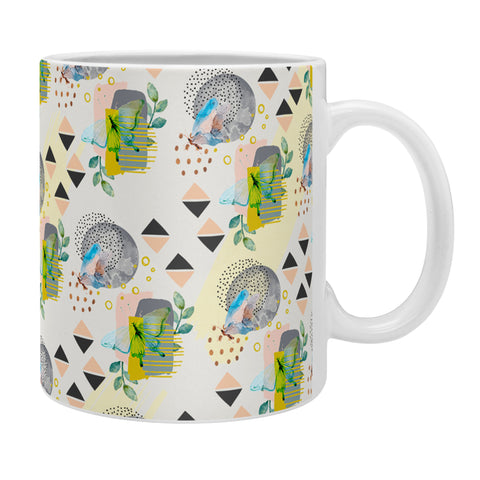 Marta Barragan Camarasa Abstract nature geometric pattern Coffee Mug