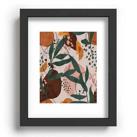 Marta Barragan Camarasa Abstract nature painting 89 Recessed Framing Rectangle