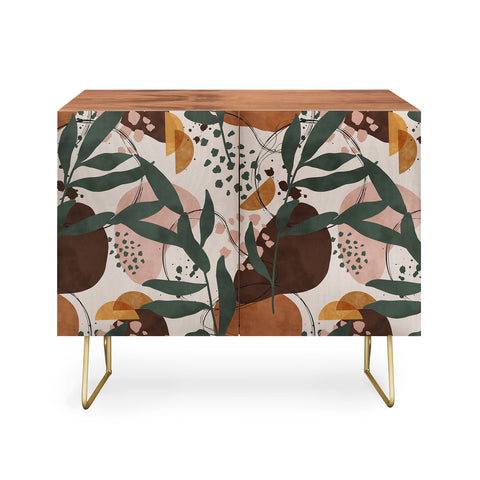 Marta Barragan Camarasa Abstract nature painting 89 Credenza