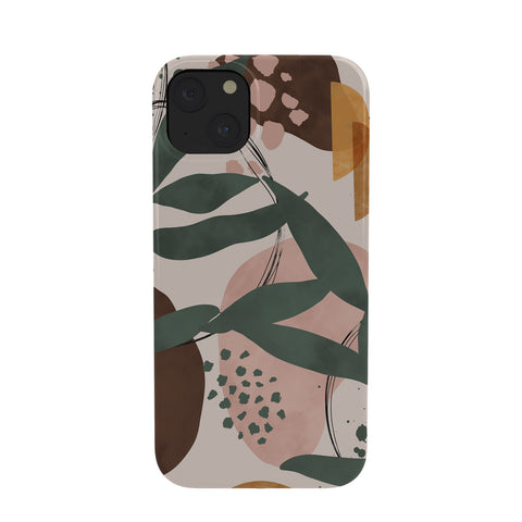 Marta Barragan Camarasa Abstract nature painting 89 Phone Case
