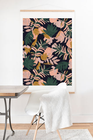 Marta Barragan Camarasa Abstract nature tropical 34 Art Print And Hanger