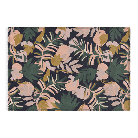 Marta Barragan Camarasa Abstract nature tropical 34 Outdoor Rug