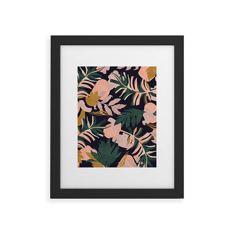 Marta Barragan Camarasa Abstract nature tropical 34 Framed Art Print