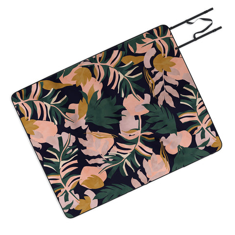 Marta Barragan Camarasa Abstract nature tropical 34 Picnic Blanket