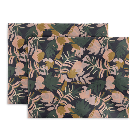 Marta Barragan Camarasa Abstract nature tropical 34 Placemat