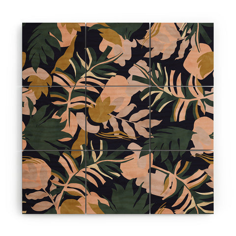 Marta Barragan Camarasa Abstract nature tropical 34 Wood Wall Mural
