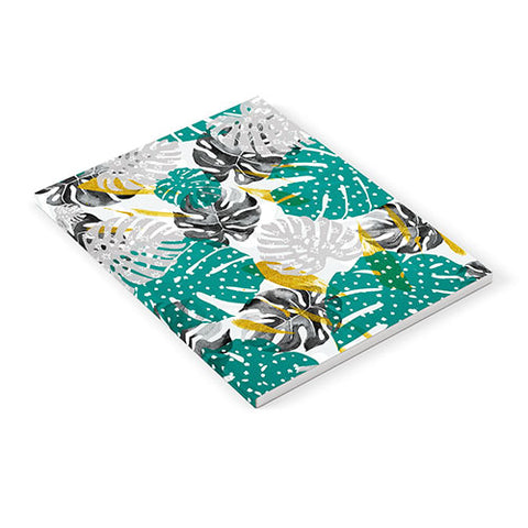 Marta Barragan Camarasa Abstract of monstera patterns II Notebook