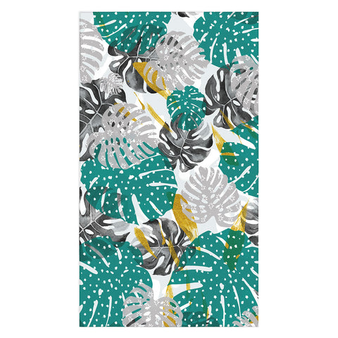 Marta Barragan Camarasa Abstract of monstera patterns II Tablecloth