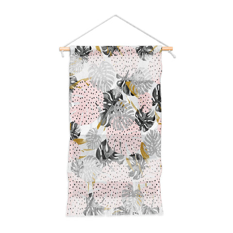 Marta Barragan Camarasa Abstract of monstera patterns Wall Hanging Portrait