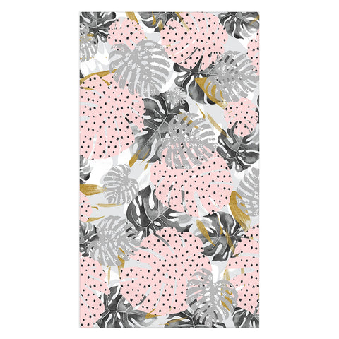 Marta Barragan Camarasa Abstract of monstera patterns Tablecloth