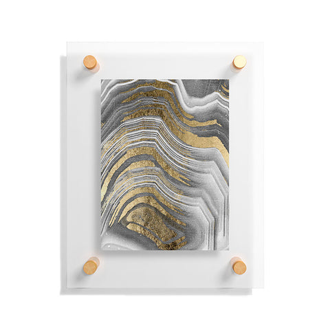 Marta Barragan Camarasa Abstract paint modern Floating Acrylic Print