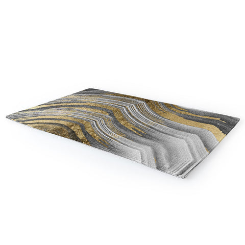 Marta Barragan Camarasa Abstract paint modern Area Rug
