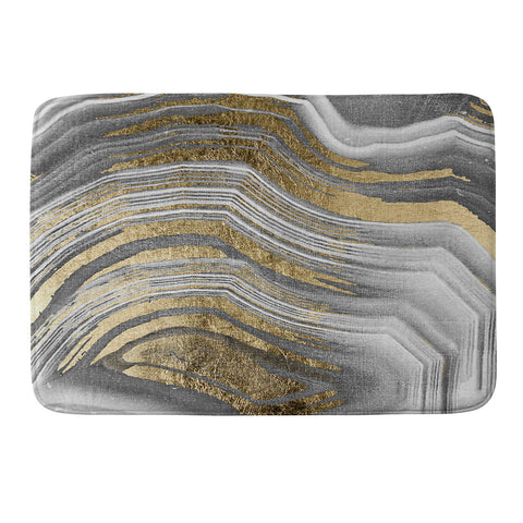 Marta Barragan Camarasa Abstract paint modern Memory Foam Bath Mat