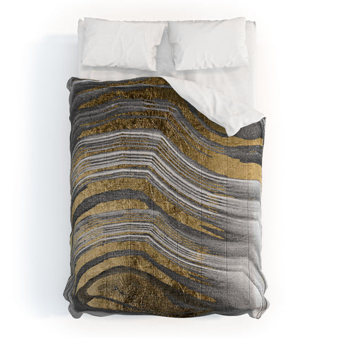 Marta Barragan Camarasa Abstract paint modern Comforter