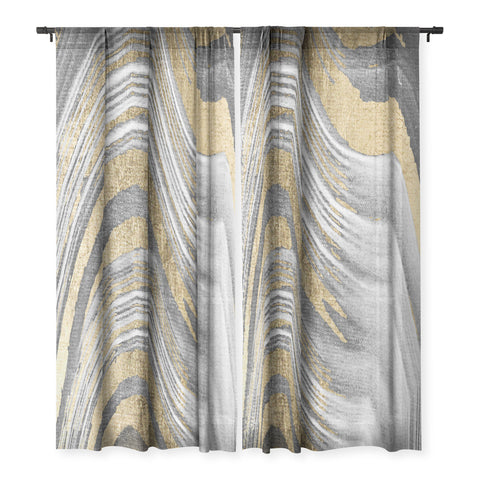 Marta Barragan Camarasa Abstract paint modern Sheer Non Repeat